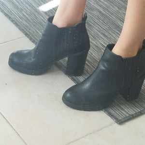 Black booties