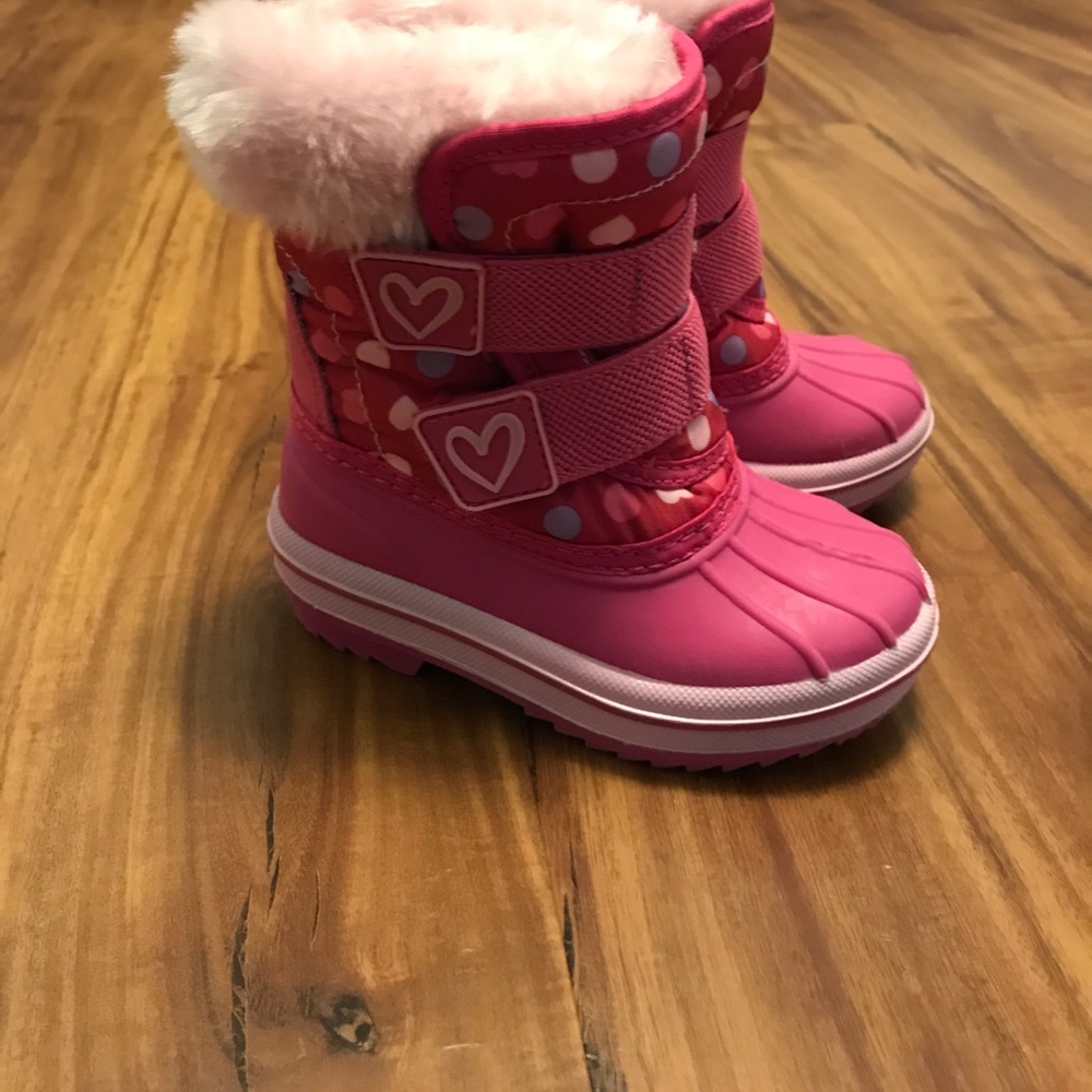 Girls winter snow boots