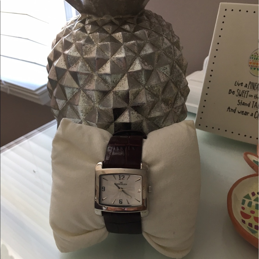 Ladie's Watch by ANNE KLEIN w/Leather Band