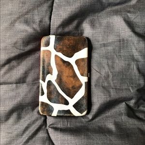 Giraffe print Wallet