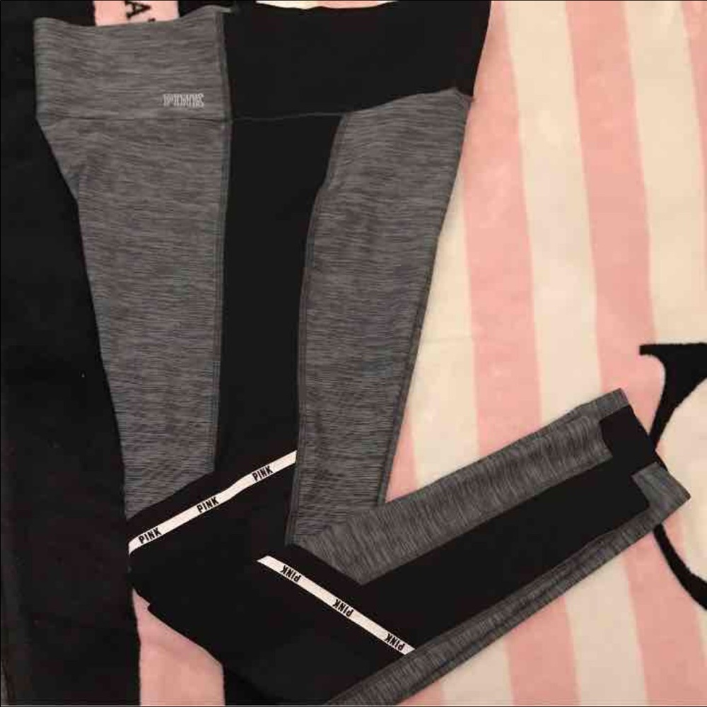VS PINK LIMITED EDITION ULTIMATE BONDED LEGGINGS!