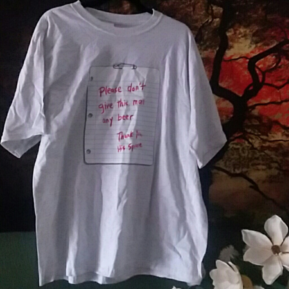 Mens Funny T shirt XL