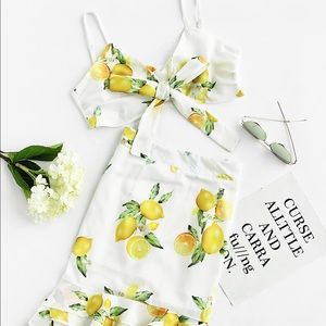 Lemon Wrap Around Set