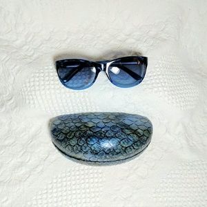 Steve Madden Tortoise/Blue sunglasses, plastic