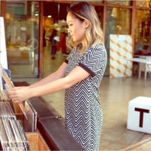 Cute Chevron Dress by Relished