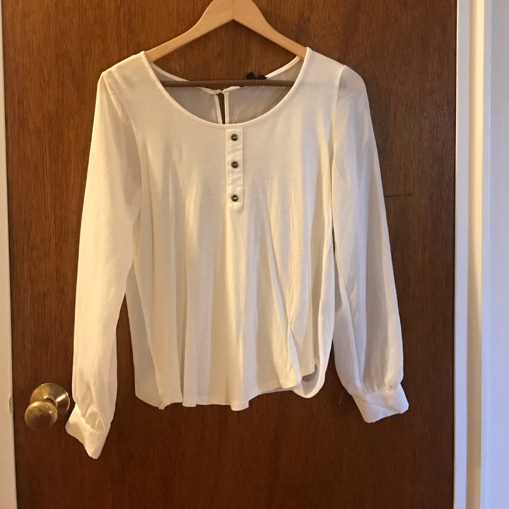 Never worn white blouse