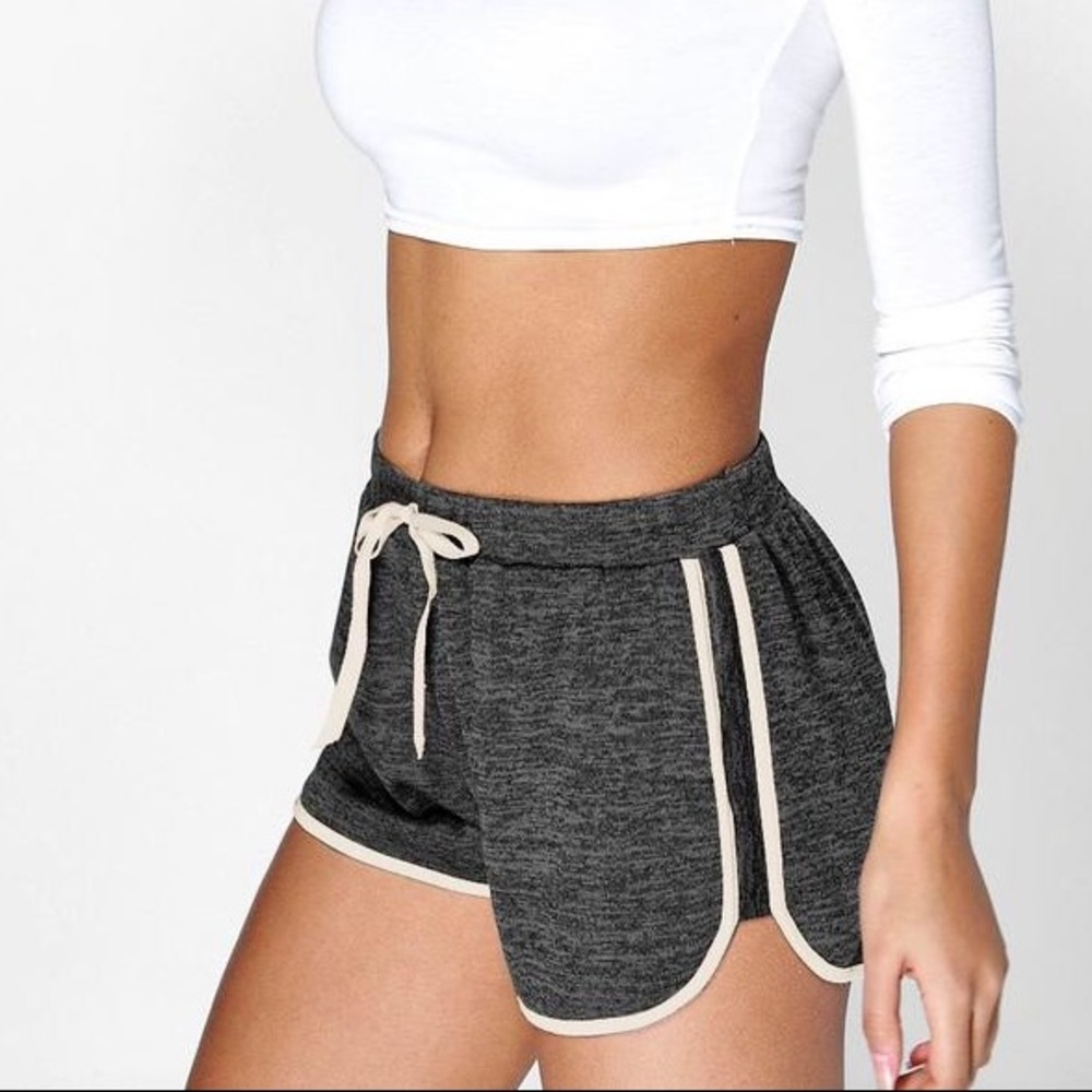 NWT space dye running shorts