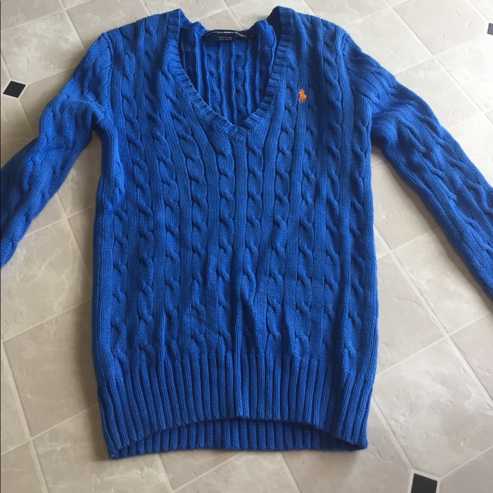 Blue sweater