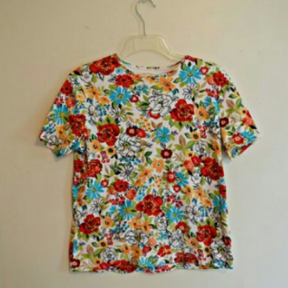 Floral vintage tee