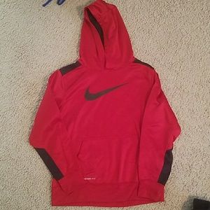 Red Nike sweatshirt