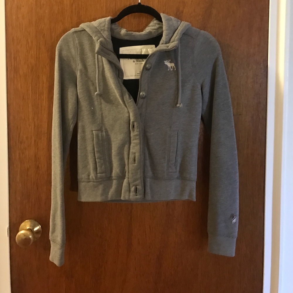 Abercrombie and Fitch button up sweater