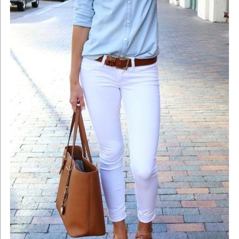 White jeans!!