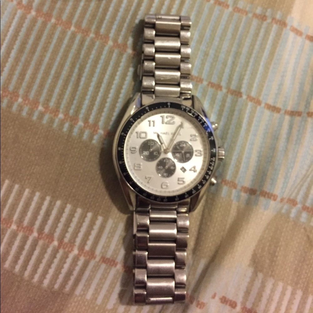 Clean MK Silver Watch