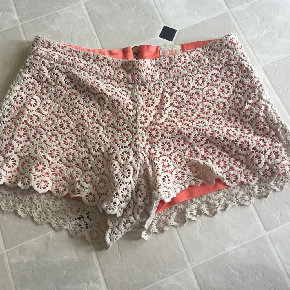 Lace shorts