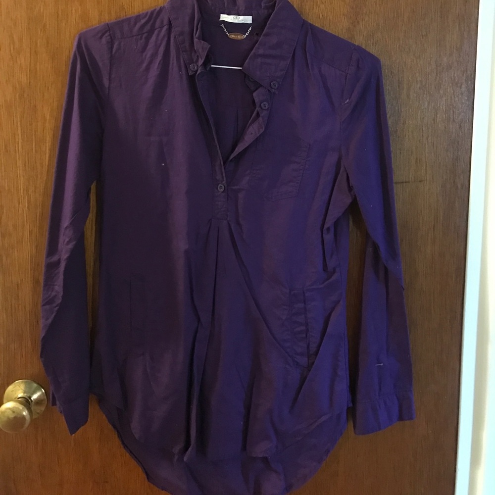 Deep purple shirt