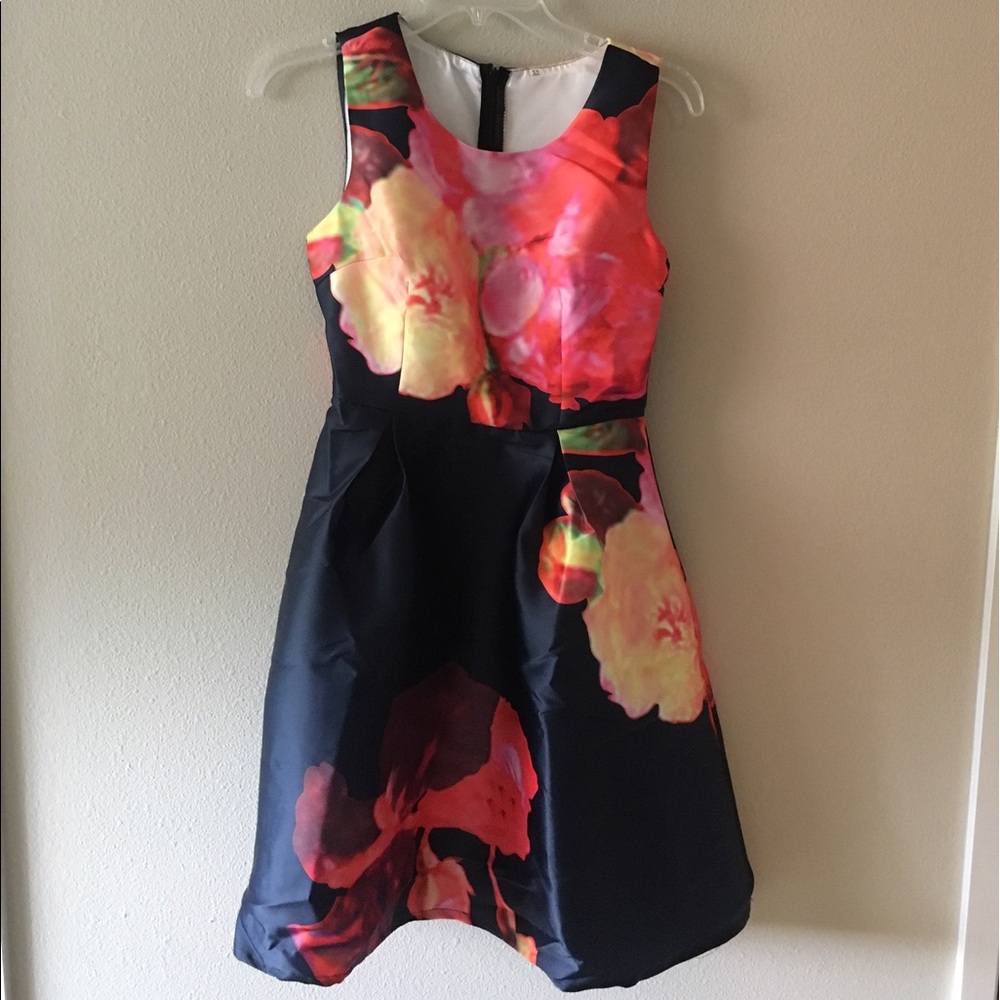 Floral Print Cocktail Dress 🌷✨