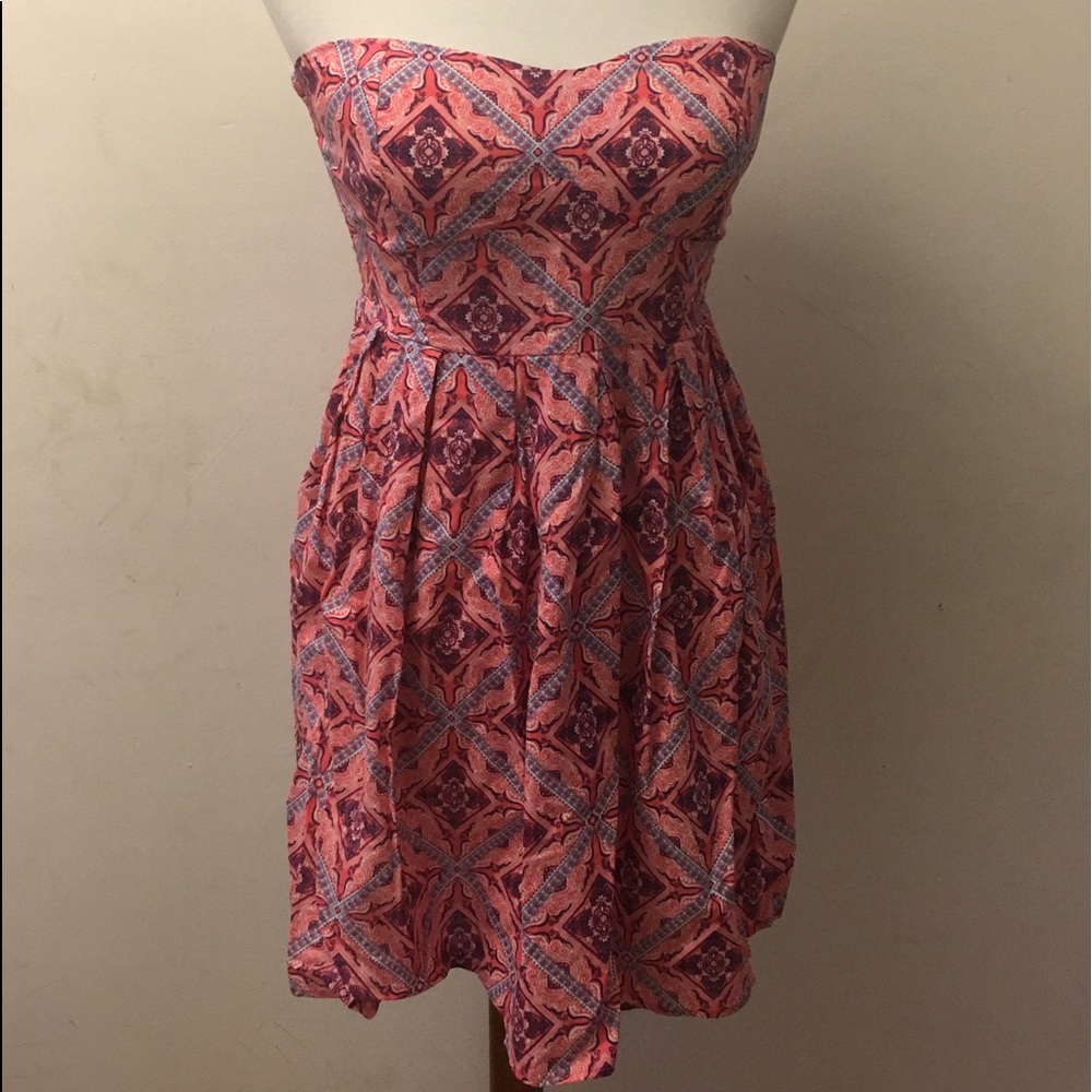 Pink summer dress