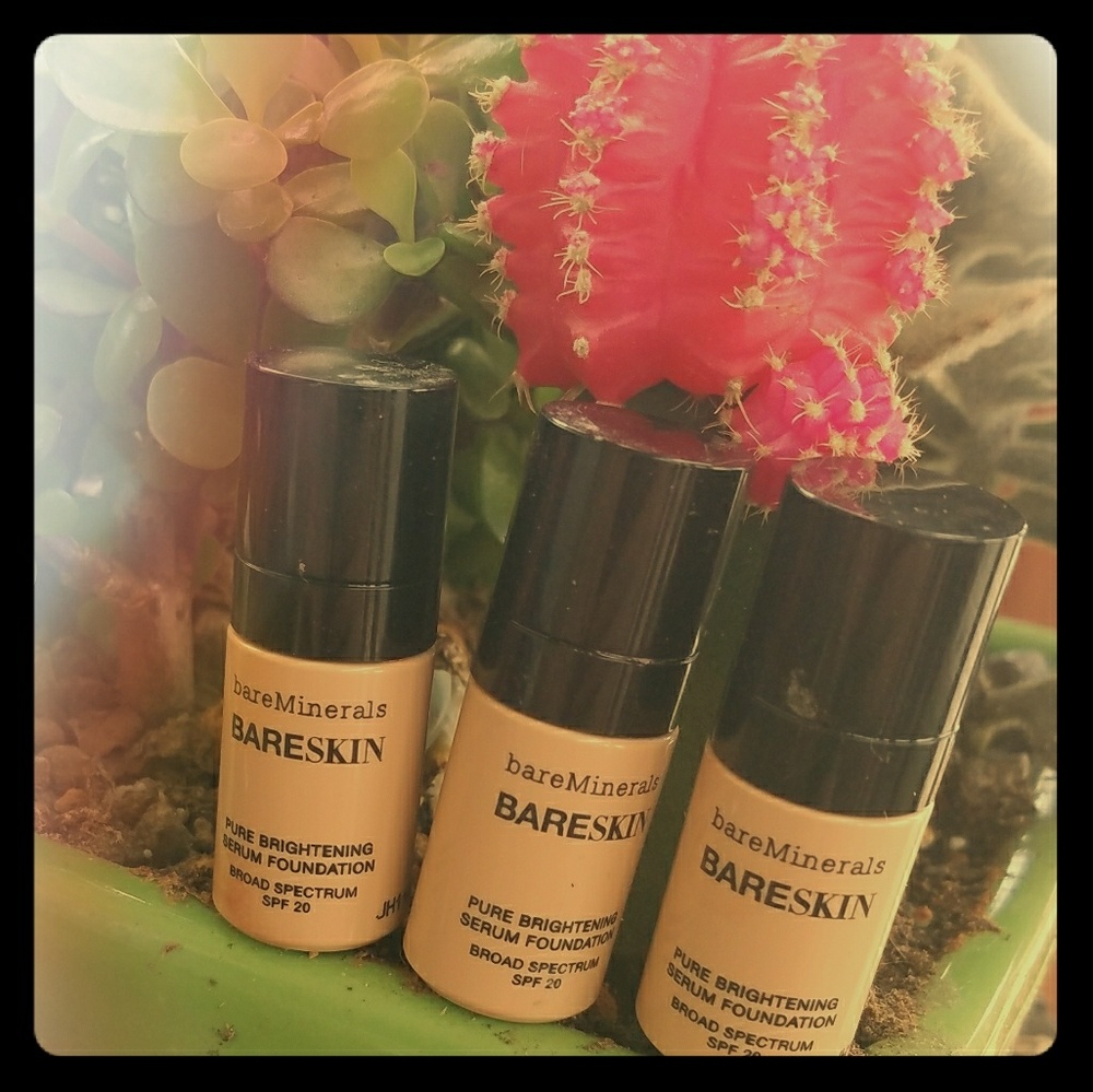 Sample size bare minerals, bare skin foundation