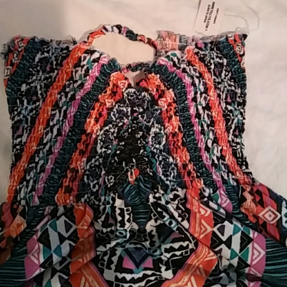 NWT - BOHO / AZTEC MAXI DRESS - Picture 8 of 8