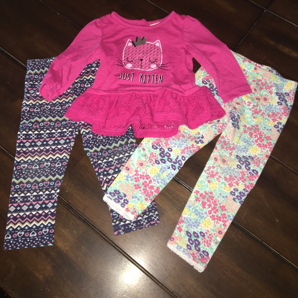 Little girls 'just kitten' set