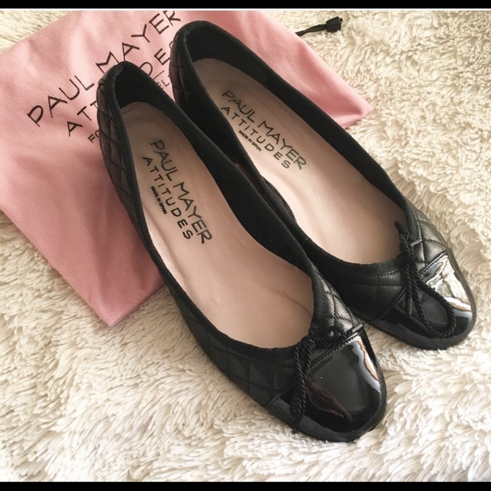 Paul Mayer ballet flats