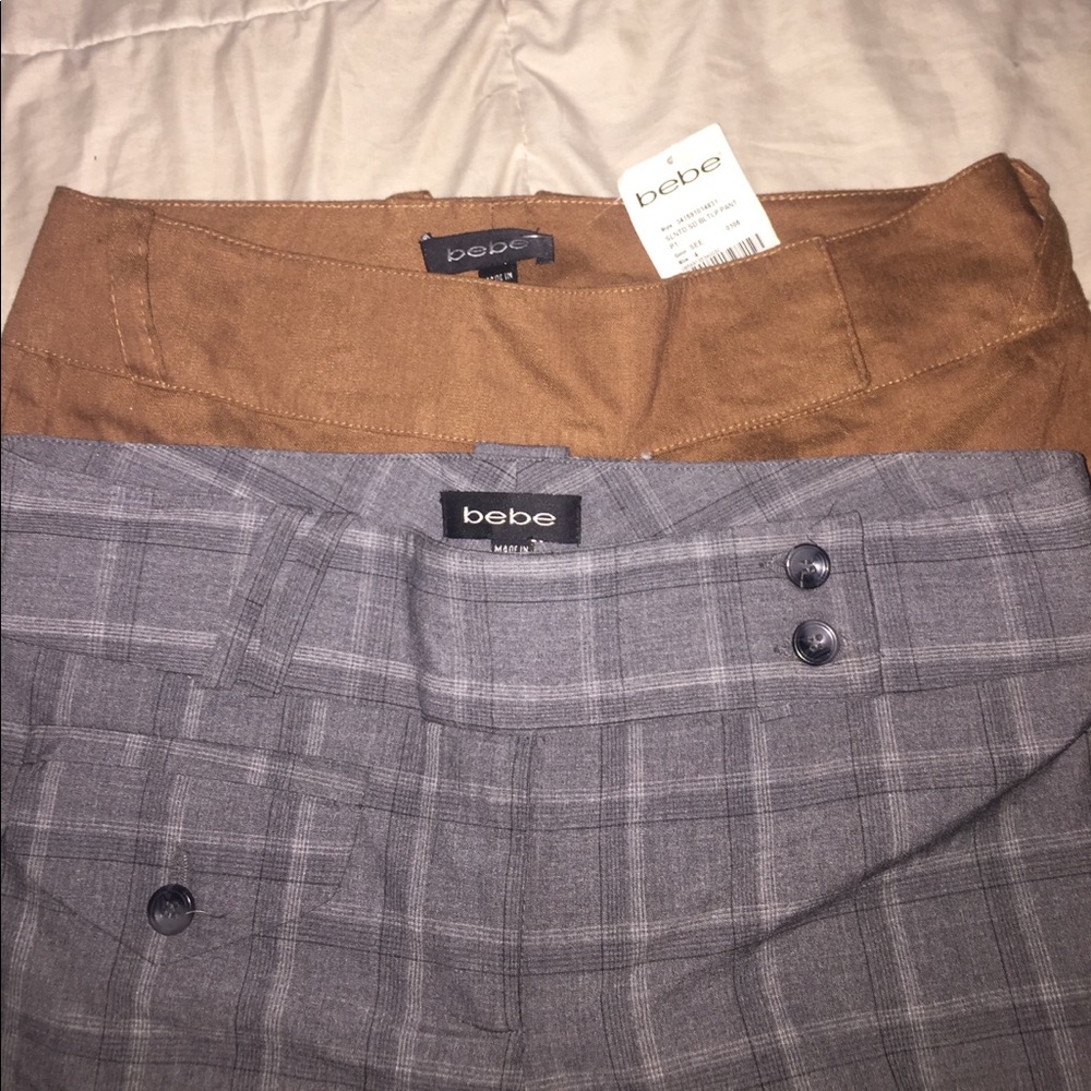 NWT BEBE BUNDLE BUISNESS PANTS