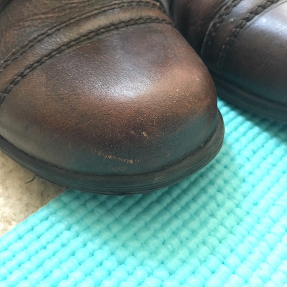 ❌SOLD Steve Madden brown combat boots - Picture 6 of 8