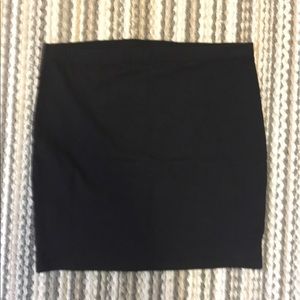 Black skirt