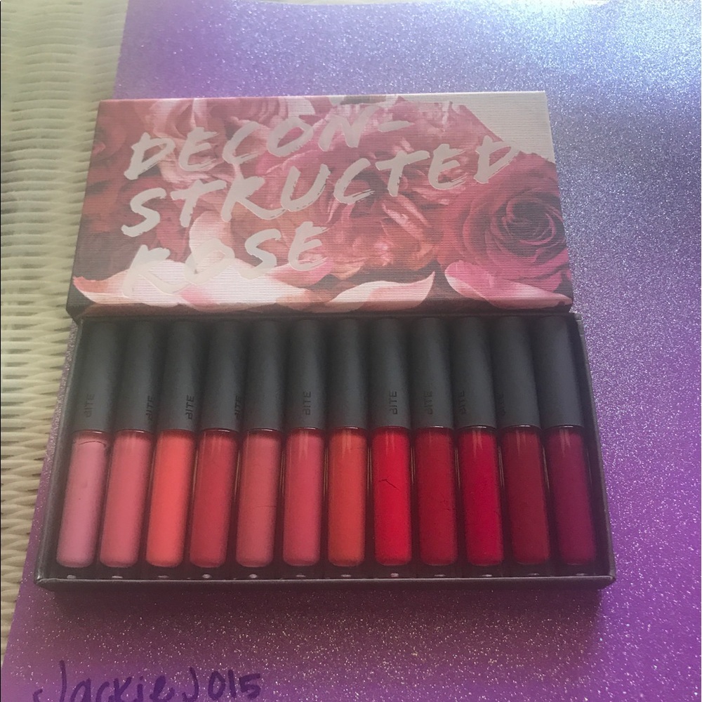 BITE Deconstructed Rose Lipgloss Library NeverUsed