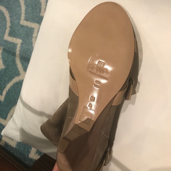 Belle by SIGERSON MORRISON OpenToe Bootie Sz 8 1/2 - Picture 5 of 6