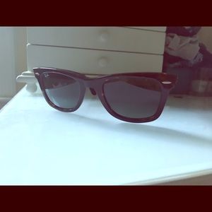 Women's RayBan Wayfarers in Tortoise