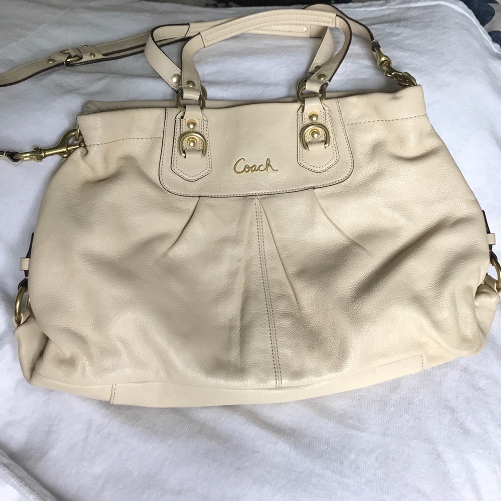NWOT Nude Coach Handbag