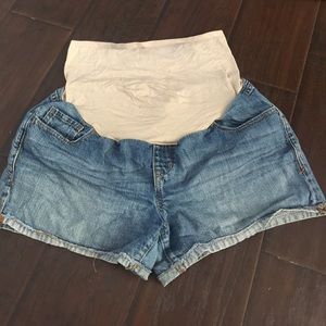 Maternity Jean shorts