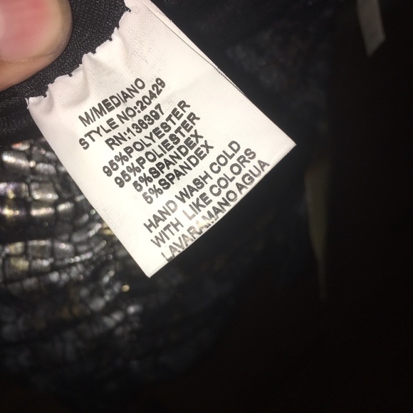 Silver/gold metallic dress - Picture 4 of 4