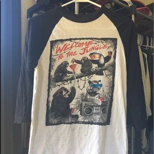 Party baseball tee