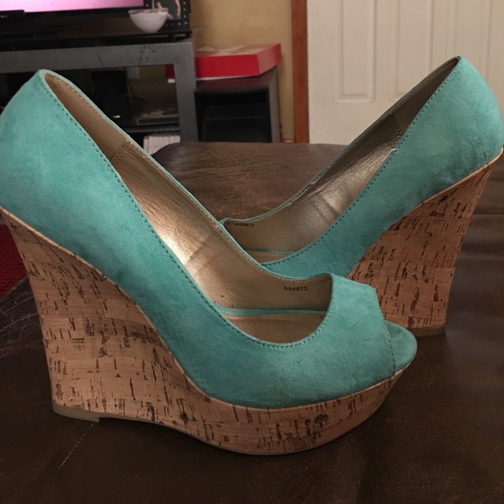 Cork summer wedges!🔥