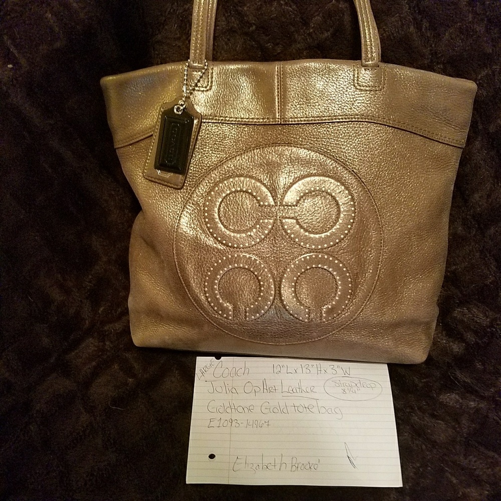 big coach Julia op c art tote 14967