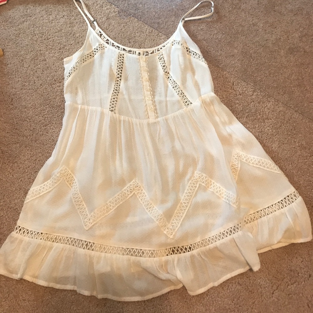 Summer white top, dress, or cover up