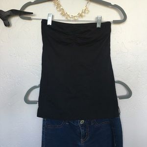 PacSun Strapless black top