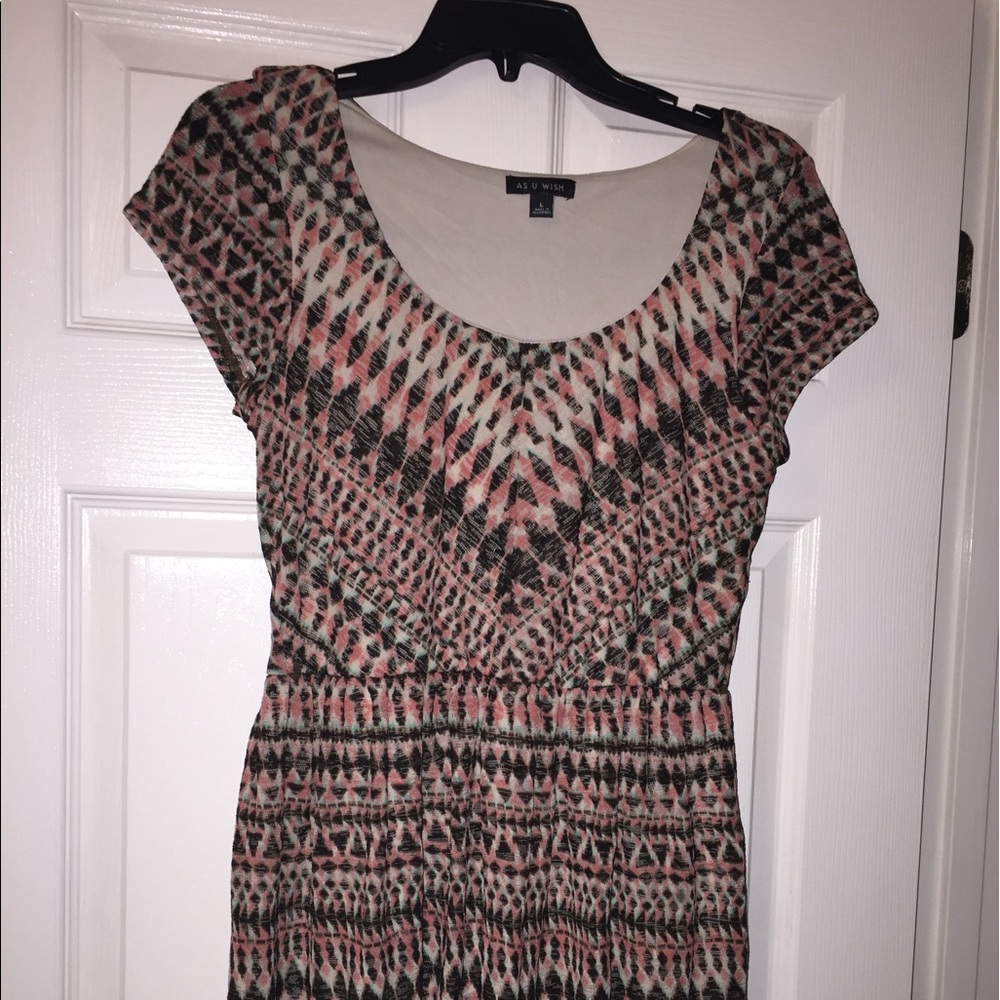 Multi color Junior girl dress.