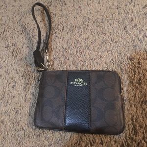 Coach Signature Wristlet