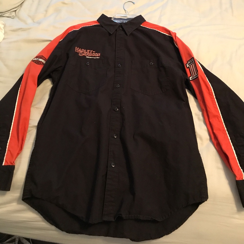 Harley-Davidson button down
