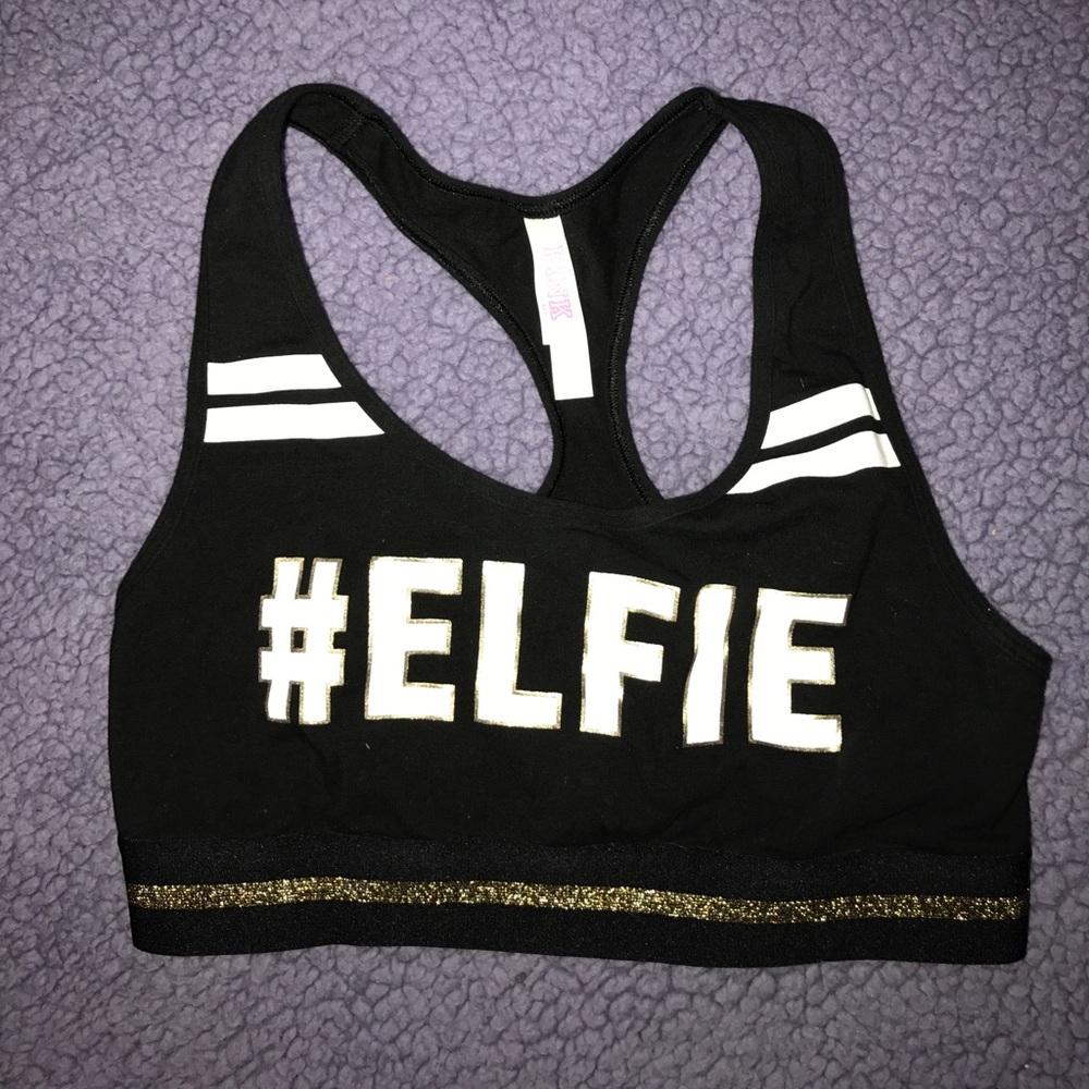Pink Sports Bra