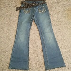 Angels flare leg jeans