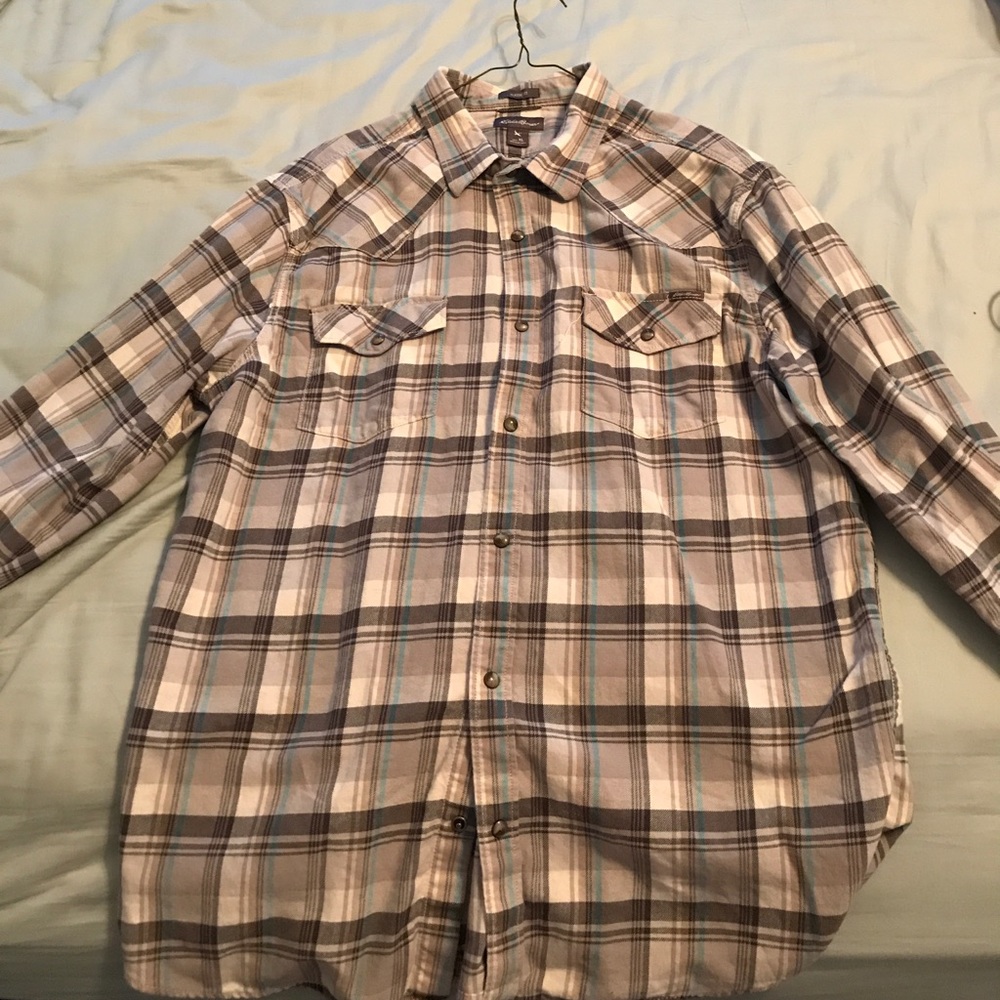 Awesome cotton flannel from Eddie Bauer.