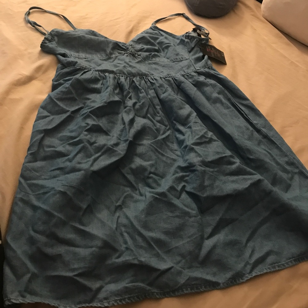 Denim summer dress. Brand new.