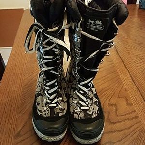 Authentic Coach winter boots