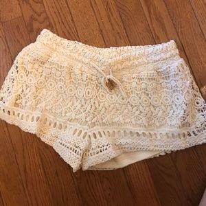 Lace Shorts (Wet Seal)