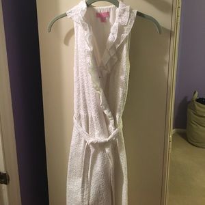 White Lilly Pulitzer wrap dress