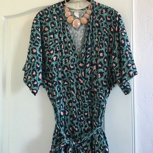 H&M Leopard Print Jumpsuit